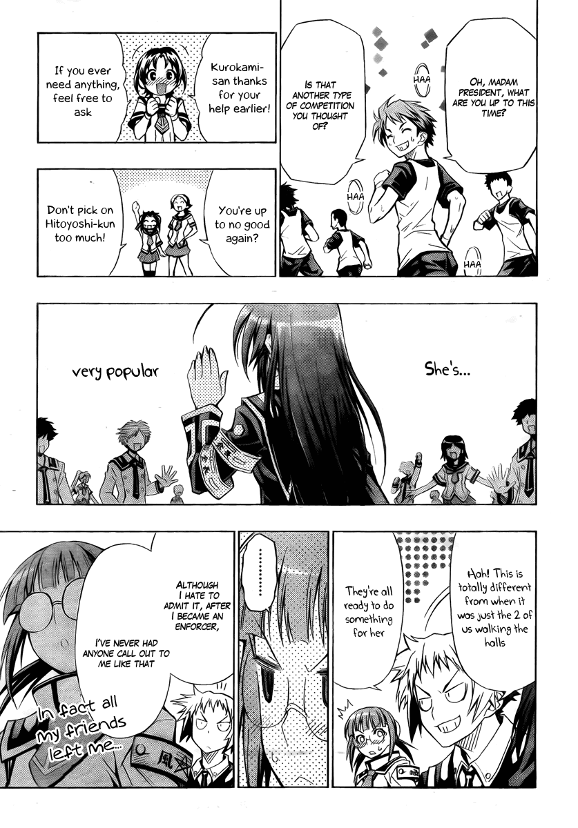 Medaka Box Chapter 15 page 13 - Chapter 15 : The 15th Suggestion - Butting Heads