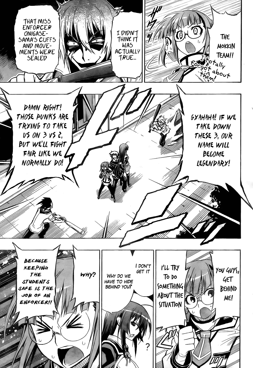 Medaka Box Chapter 15 page 15 - Chapter 15 : The 15th Suggestion - Butting Heads