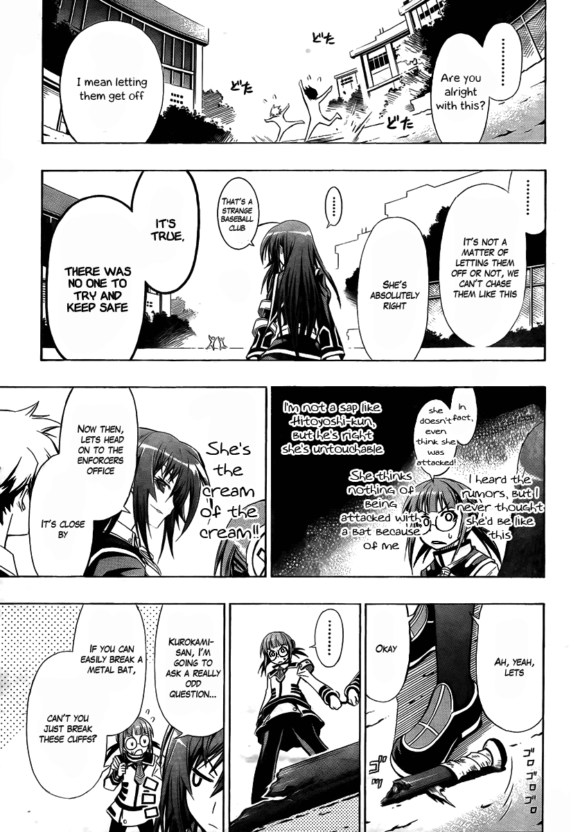 Medaka Box Chapter 15 page 17 - Chapter 15 : The 15th Suggestion - Butting Heads