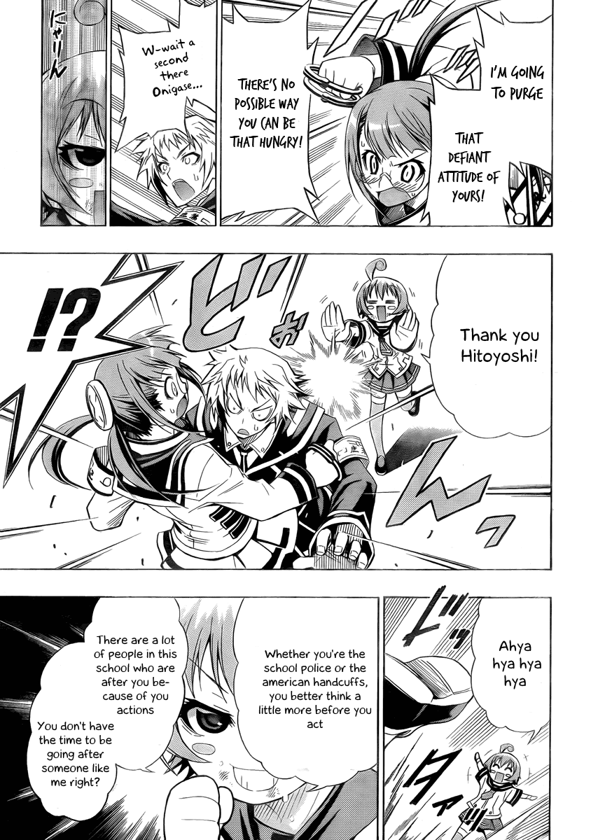 Medaka Box Chapter 15 page 3 - Chapter 15 : The 15th Suggestion - Butting Heads