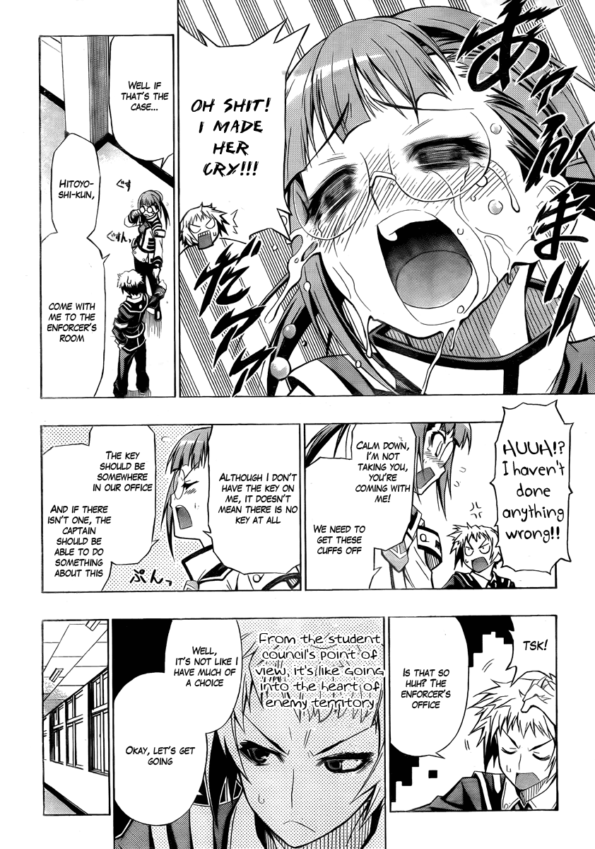 Medaka Box Chapter 15 page 6 - Chapter 15 : The 15th Suggestion - Butting Heads