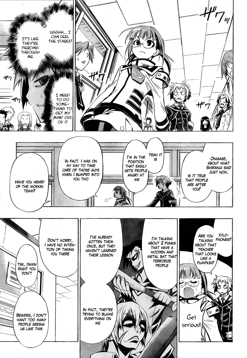 Medaka Box Chapter 15 page 7 - Chapter 15 : The 15th Suggestion - Butting Heads