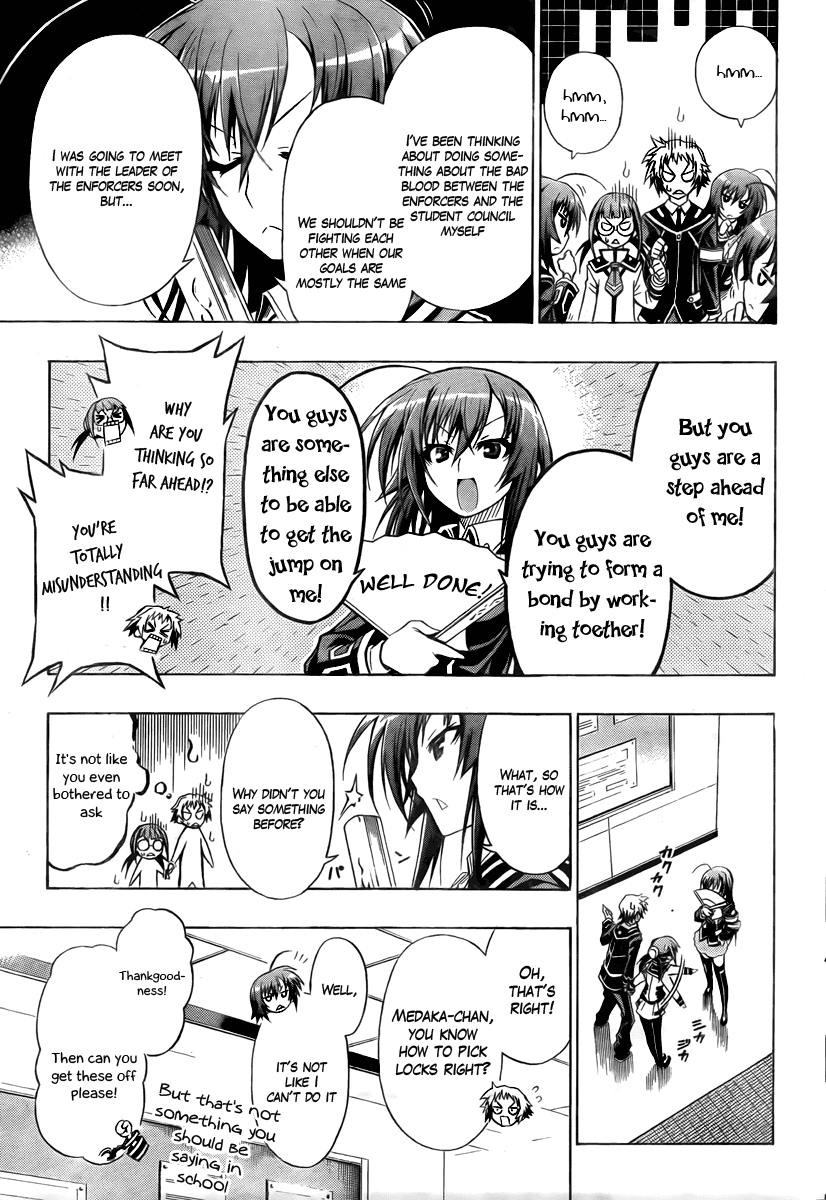 Medaka Box Chapter 15 page 9 - Chapter 15 : The 15th Suggestion - Butting Heads