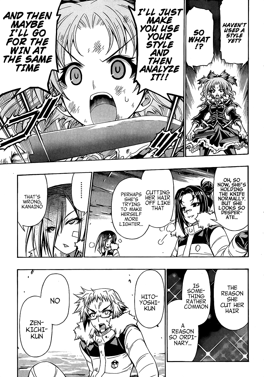 Medaka Box Chapter 150 page 15 - Chapter 150 : The 150th Suggestion - I Want to Be Like That