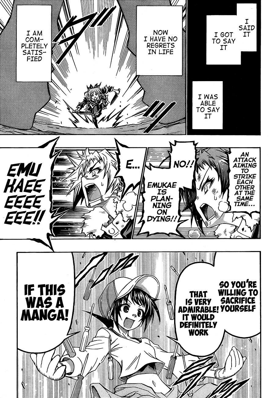 Medaka Box Chapter 150 page 17 - Chapter 150 : The 150th Suggestion - I Want to Be Like That
