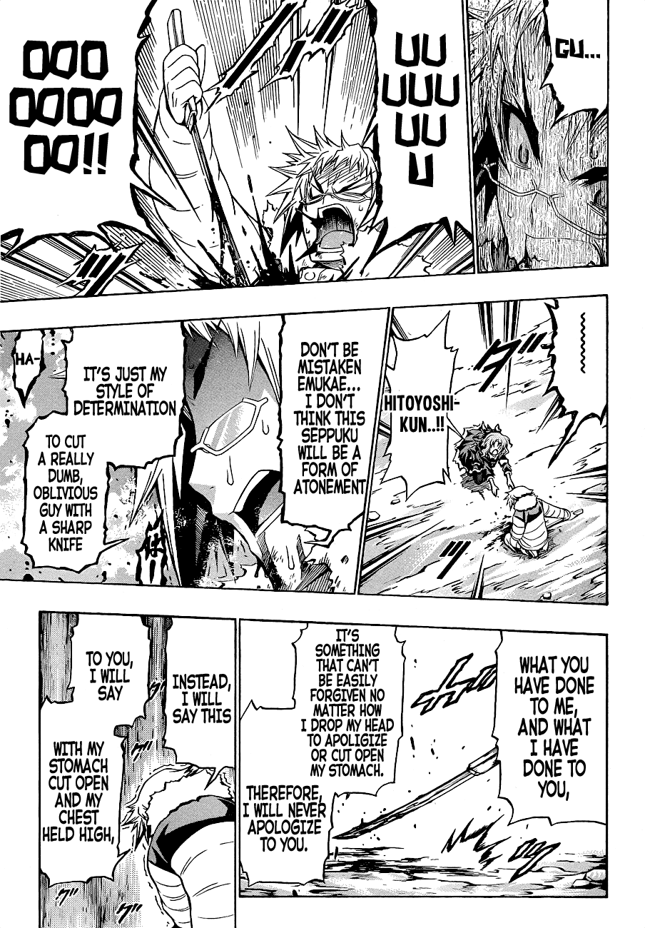 Medaka Box Chapter 151 page 15 - Chapter 151 : The 151st Suggestion - We Don't Run Away