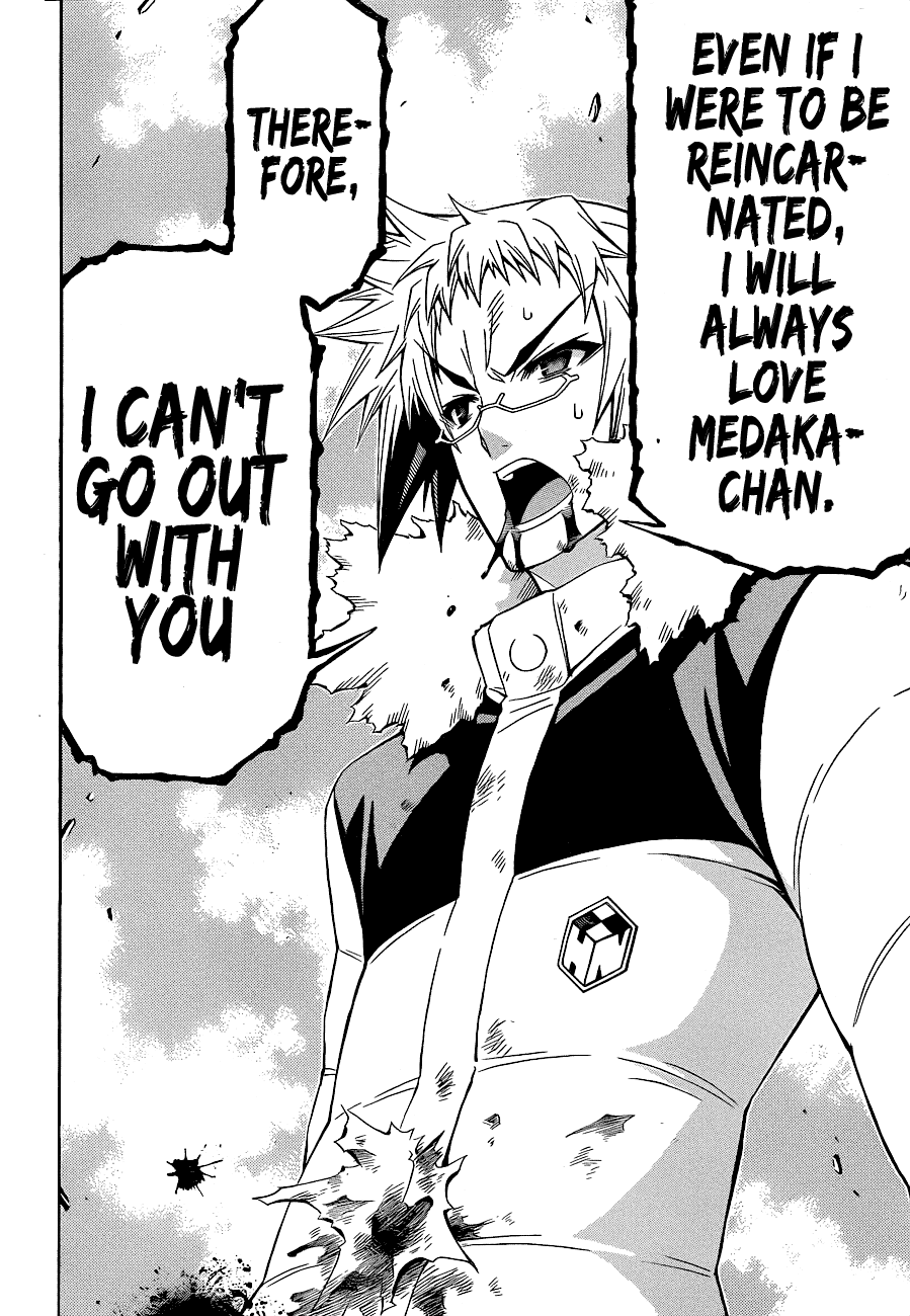 Medaka Box Chapter 151 page 16 - Chapter 151 : The 151st Suggestion - We Don't Run Away