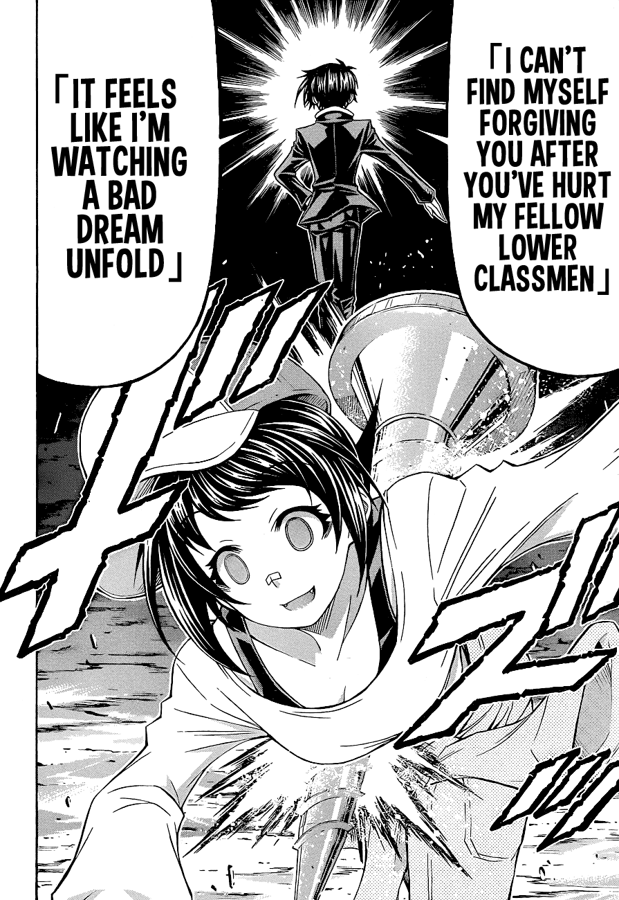 Medaka Box Chapter 151 page 21 - Chapter 151 : The 151st Suggestion - We Don't Run Away
