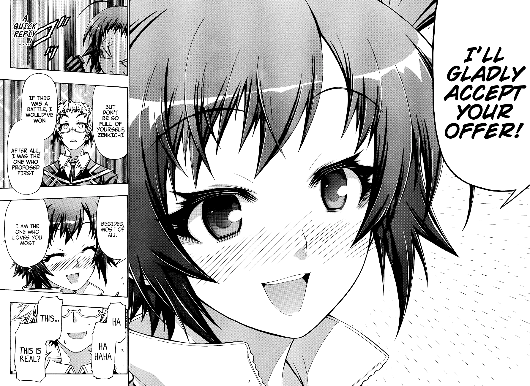Medaka Box Chapter 154 page 4 - Chapter 154 : The 154th Suggestion - What Is Important To Me Now