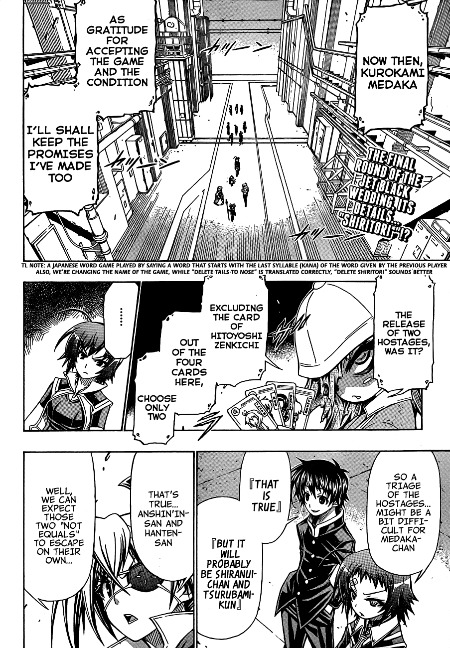 Medaka Box Chapter 155 page 4 - Chapter 155 : The 155th Suggestion - For the Sake of Zenkichi