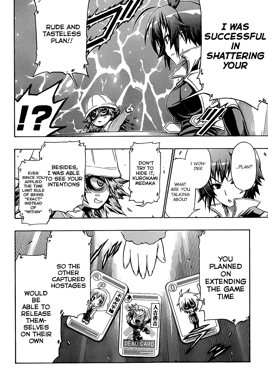 Medaka Box Chapter 157 page 14 - Chapter 157 : The 157th Suggestion - My Loss Would Have Been Decided