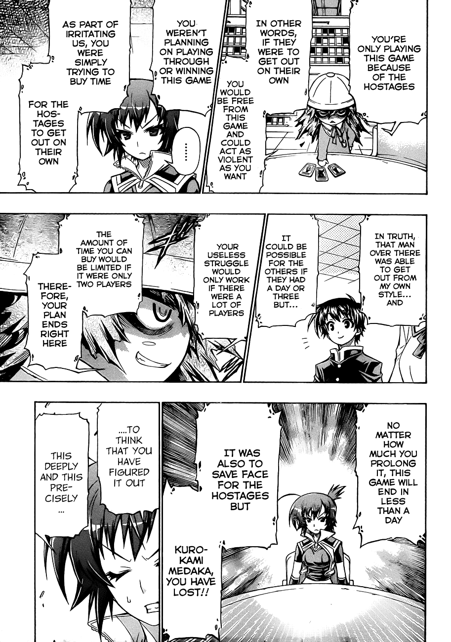 Medaka Box Chapter 157 page 15 - Chapter 157 : The 157th Suggestion - My Loss Would Have Been Decided