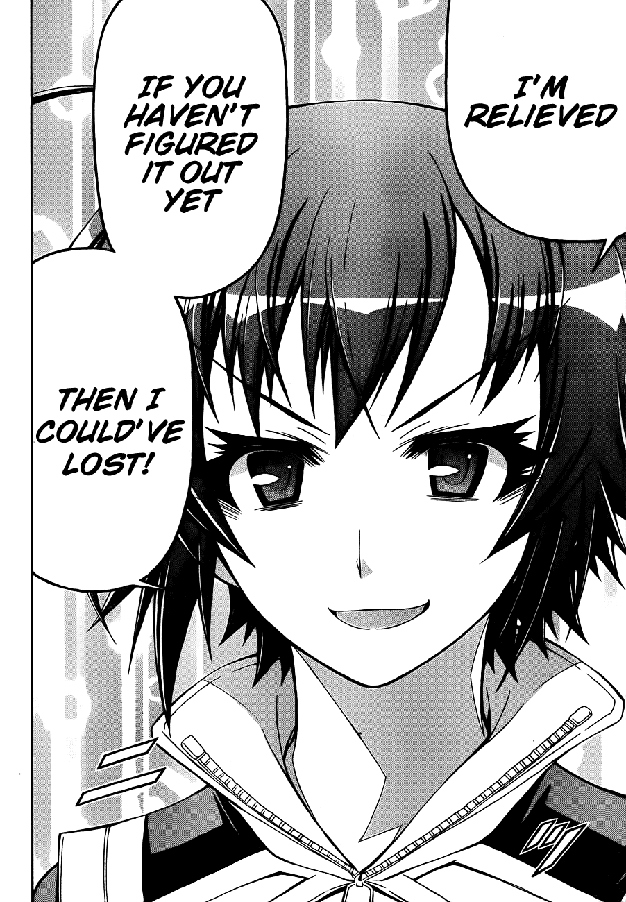 Medaka Box Chapter 157 page 16 - Chapter 157 : The 157th Suggestion - My Loss Would Have Been Decided