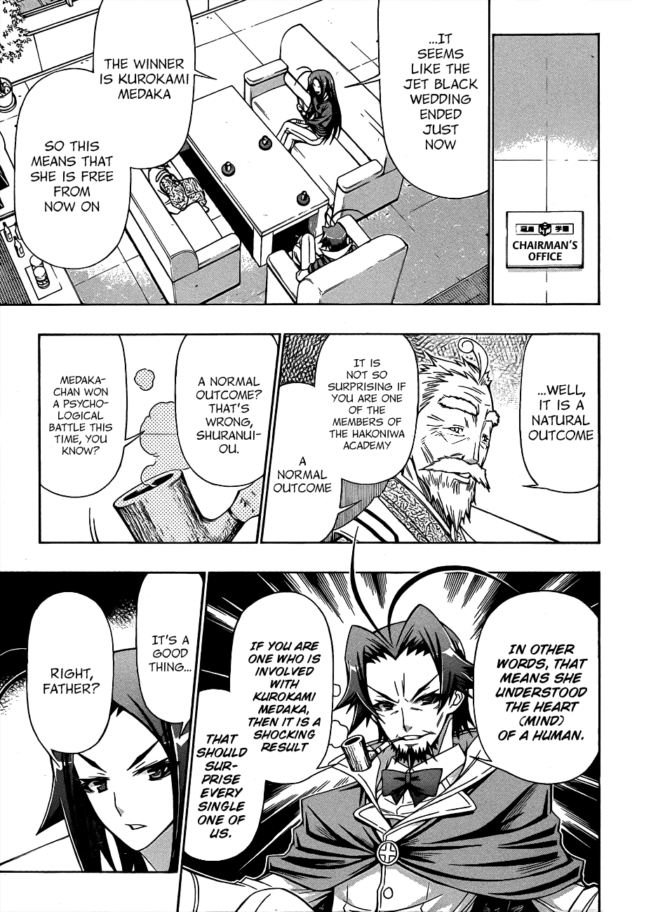 Medaka Box Chapter 158 page 16 - Chapter 158 : The 158th Suggestion - I Have No Words to Say