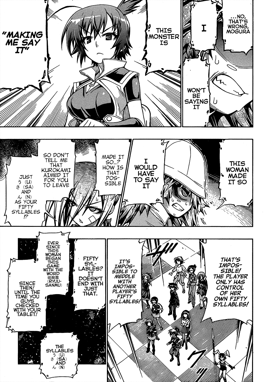 Medaka Box Chapter 158 page 9 - Chapter 158 : The 158th Suggestion - I Have No Words to Say
