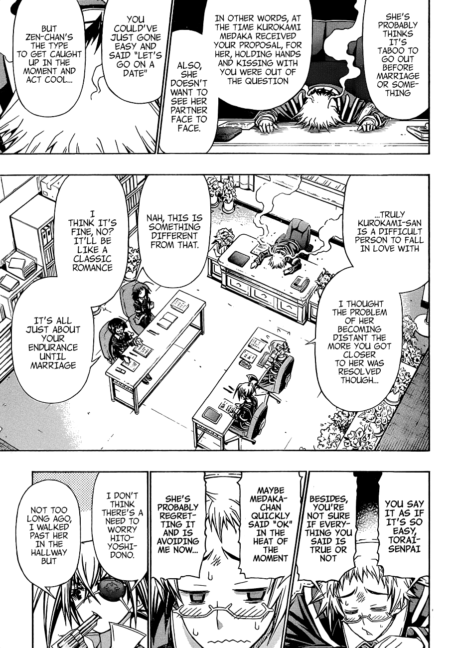 Medaka Box Chapter 159 page 5 - Chapter 159 : The 159th Suggestion - Shiranui Hansode is