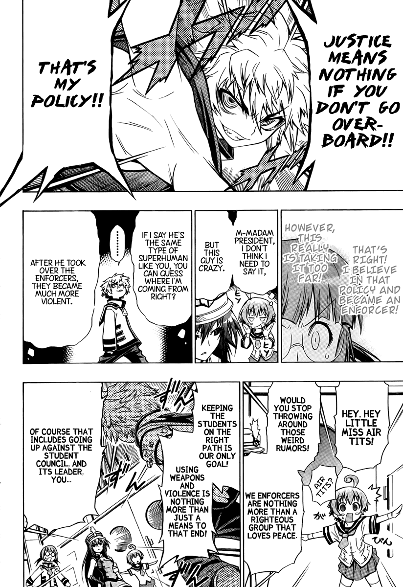 Medaka Box Chapter 16 page 14 - Chapter 16 : The 16th Suggestion - Looking Down on People as Fundamentally Depraved