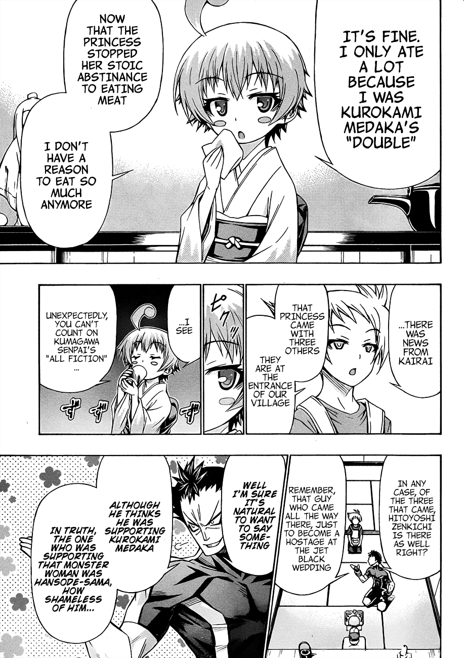 Medaka Box Chapter 160 page 10 - Chapter 160 : The 160th Suggestion - Welcome to the Shiranui Village