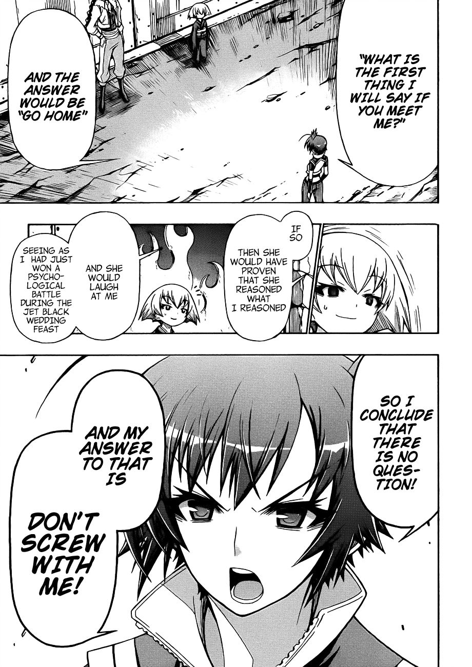 Medaka Box Chapter 161 page 19 - Chapter 161v.2 : The 161st Suggestion - What We're Really Protecting Is
