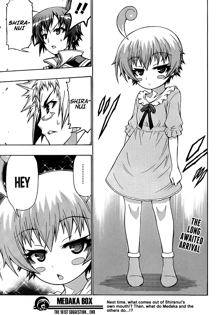 Medaka Box Chapter 161 page 21 - Chapter 161v.2 : The 161st Suggestion - What We're Really Protecting Is