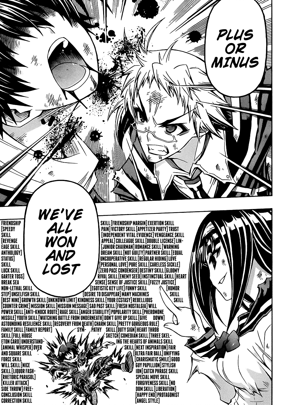 Medaka Box Chapter 161 page 9 - Chapter 161v.2 : The 161st Suggestion - What We're Really Protecting Is