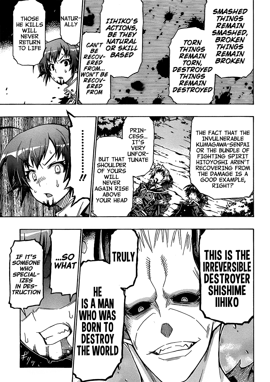 Medaka Box Chapter 164 page 12 - Chapter 164 : The 164th Suggestion - Born to Destroy the World
