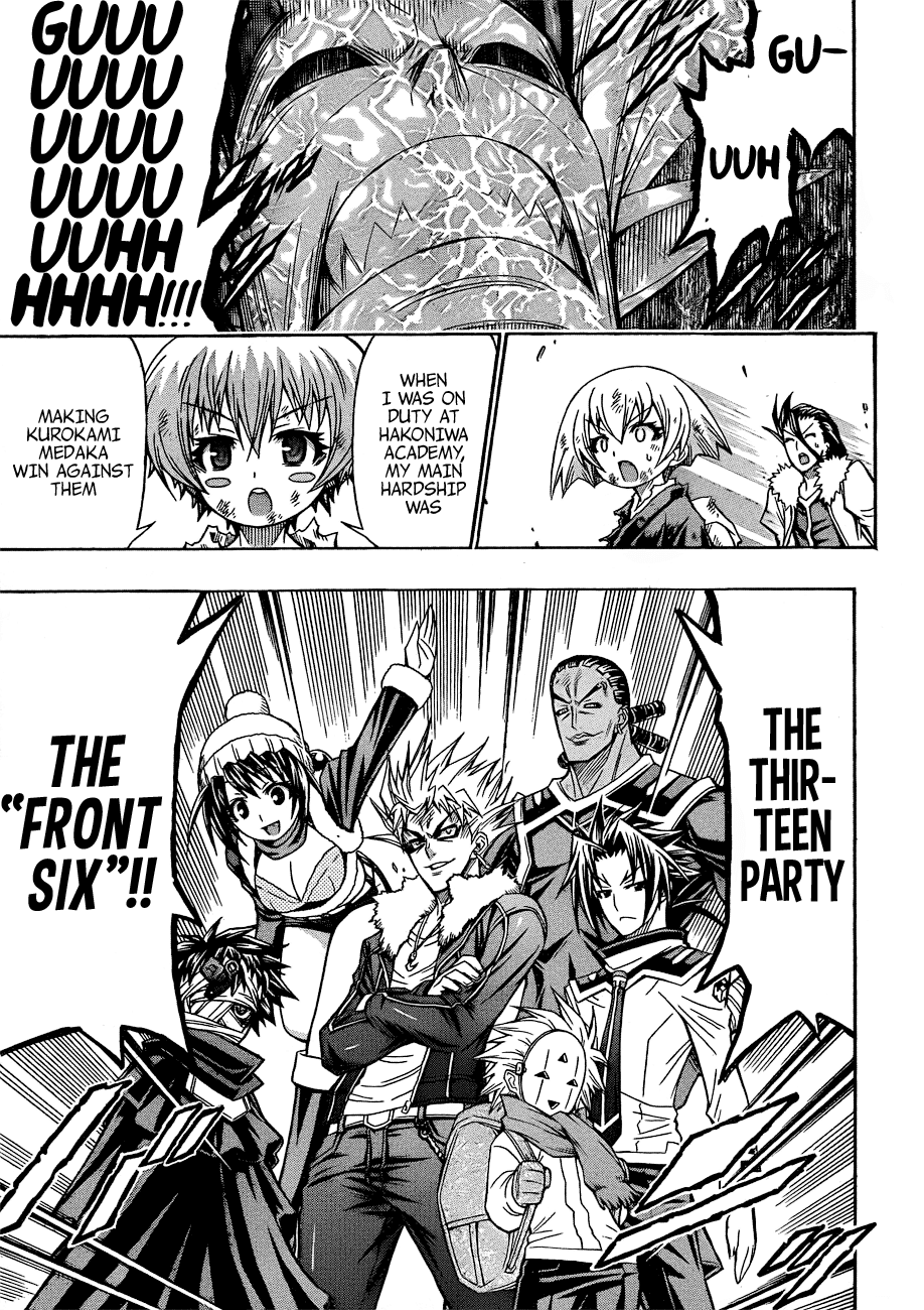 Medaka Box Chapter 165 page 14 - Chapter 165 : The 165th Suggestion - The Thirteen Party