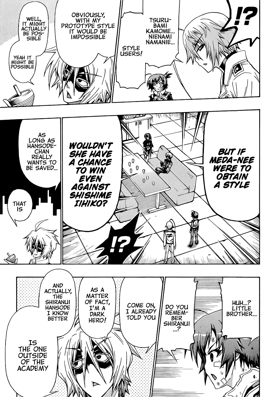 Medaka Box Chapter 166 page 19 - Chapter 166 : The 166th Suggestion - I'll Crush Him Before the Day is Over