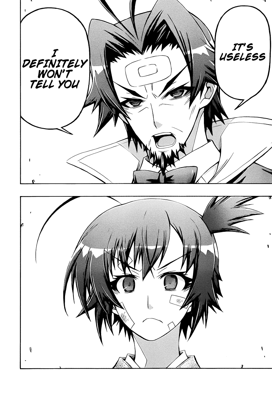 Medaka Box Chapter 167 page 14 - Chapter 167 : The 167th Suggestion - I Definitely Won't Tell You
