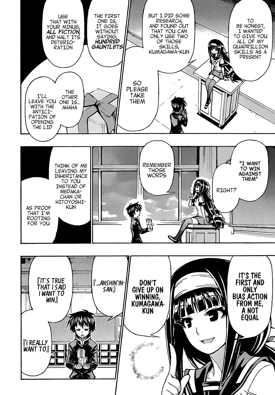Medaka Box Chapter 168 page 10 - Chapter 168 : The 168th Suggestion - The first and only bias action