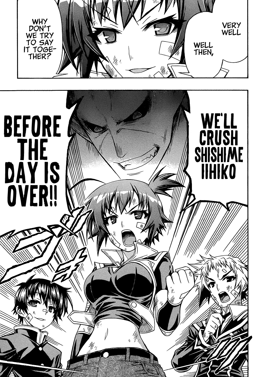Medaka Box Chapter 168 page 19 - Chapter 168 : The 168th Suggestion - The first and only bias action