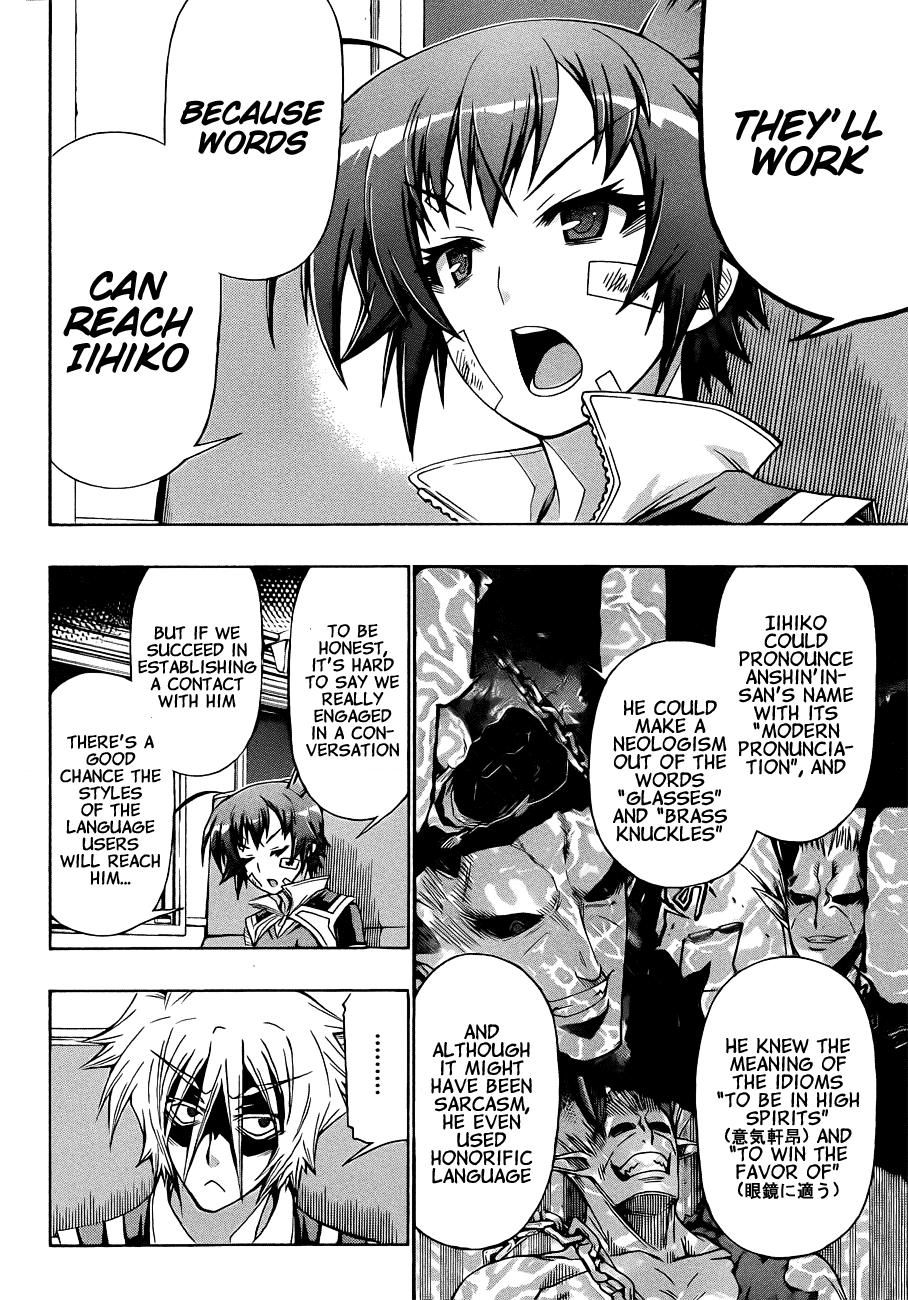 Medaka Box Chapter 169 page 10 - Chapter 169 : The 169th Suggestion - Hakoniwa Academy Hospital Ruins