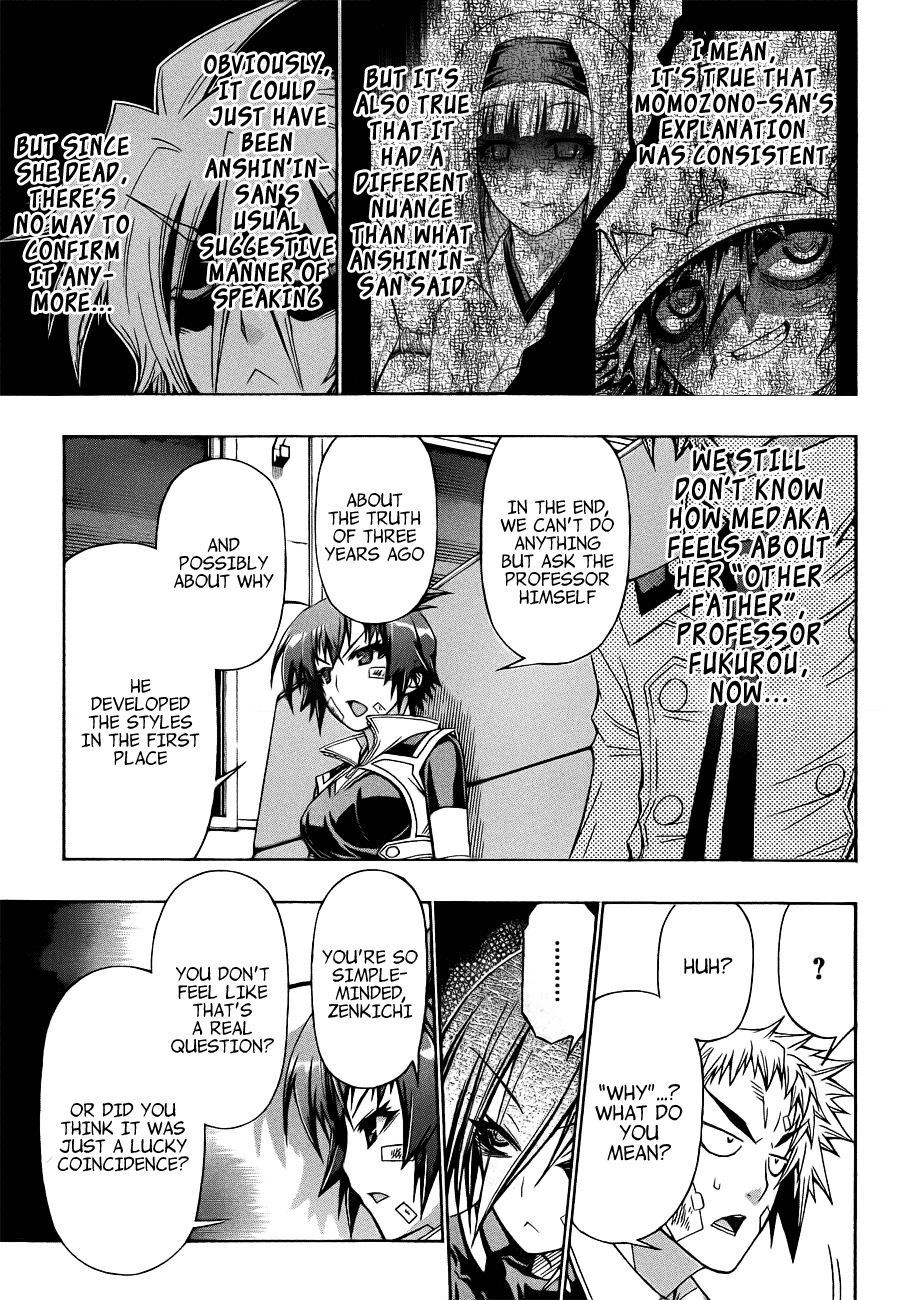 Medaka Box Chapter 169 page 13 - Chapter 169 : The 169th Suggestion - Hakoniwa Academy Hospital Ruins