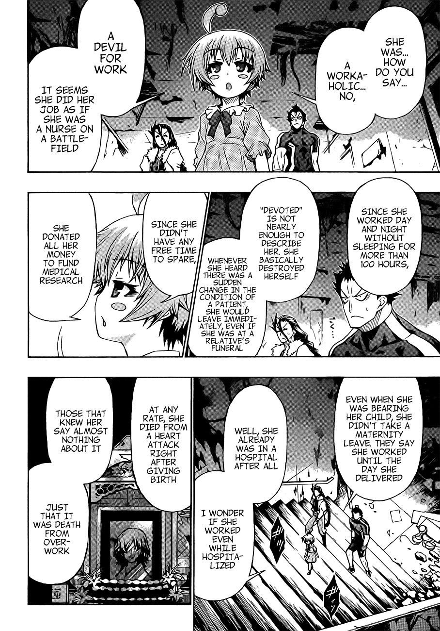 Medaka Box Chapter 169 page 18 - Chapter 169 : The 169th Suggestion - Hakoniwa Academy Hospital Ruins