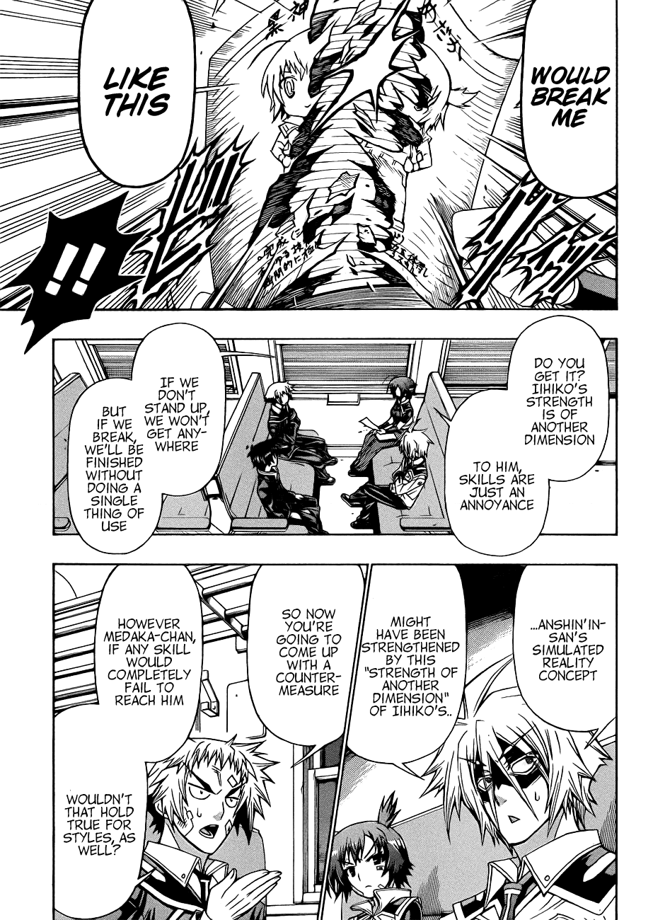 Medaka Box Chapter 169 page 9 - Chapter 169 : The 169th Suggestion - Hakoniwa Academy Hospital Ruins