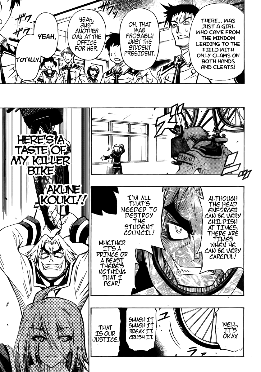 Medaka Box Chapter 17 page 11 - Chapter 17 : The 17th Suggestion - Because I Decided to Try Hard