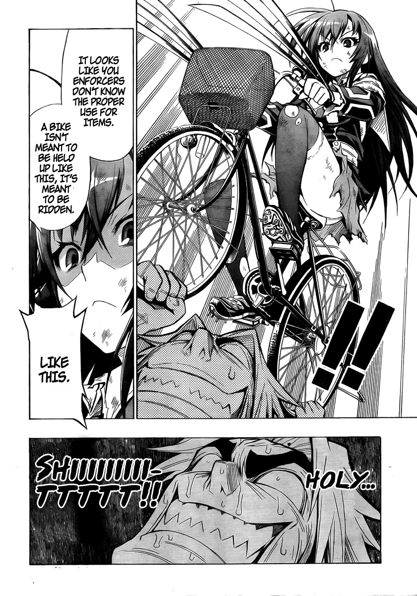 Medaka Box Chapter 17 page 12 - Chapter 17 : The 17th Suggestion - Because I Decided to Try Hard