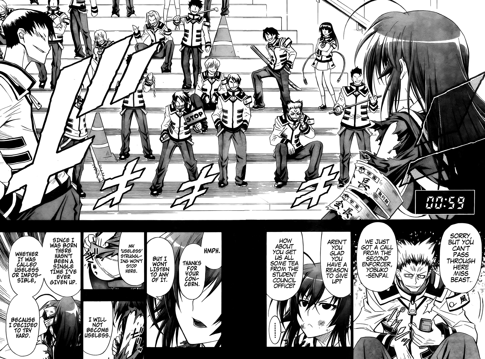 Medaka Box Chapter 17 page 14 - Chapter 17 : The 17th Suggestion - Because I Decided to Try Hard