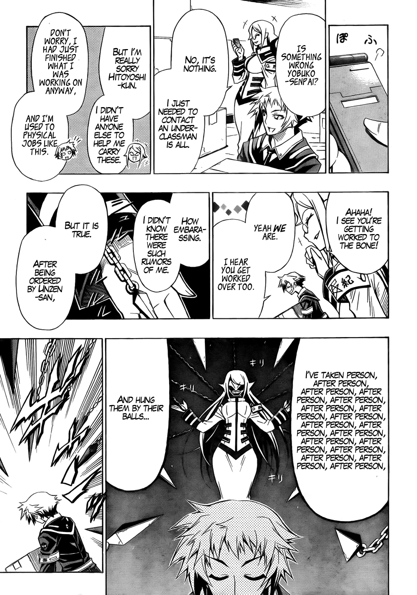 Medaka Box Chapter 17 page 16 - Chapter 17 : The 17th Suggestion - Because I Decided to Try Hard