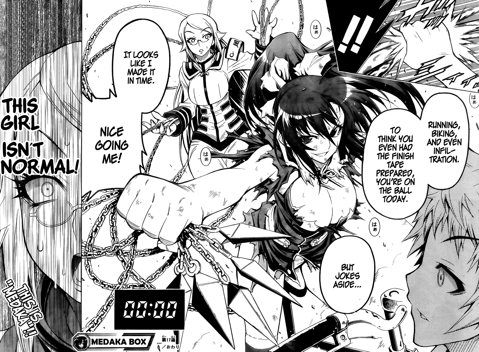 Medaka Box Chapter 17 page 17 - Chapter 17 : The 17th Suggestion - Because I Decided to Try Hard