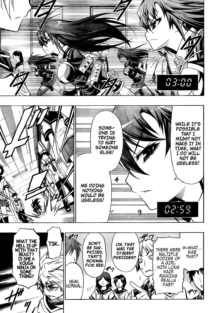 Medaka Box Chapter 17 page 3 - Chapter 17 : The 17th Suggestion - Because I Decided to Try Hard