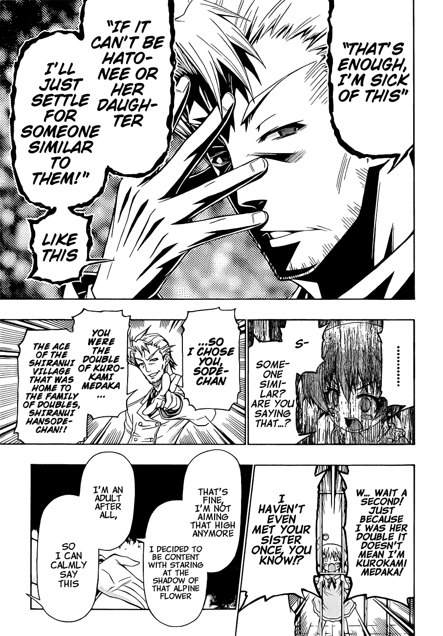 Medaka Box Chapter 170 page 15 - Chapter 170 : The 170th Suggestion - Tsurubami Fukurou
