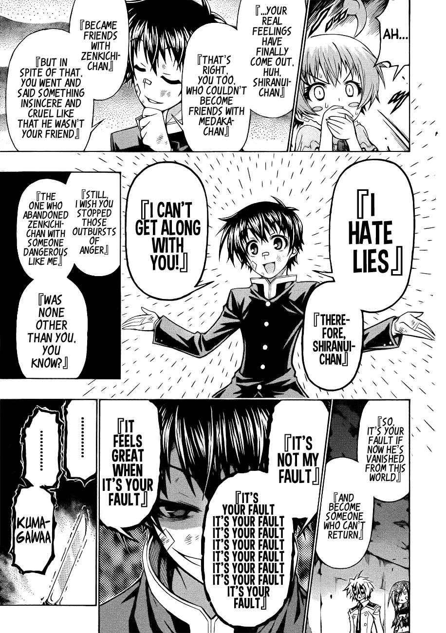 Medaka Box Chapter 174 page 21 - Chapter 174v.2 : The 174th Suggestion - I Hate Lies