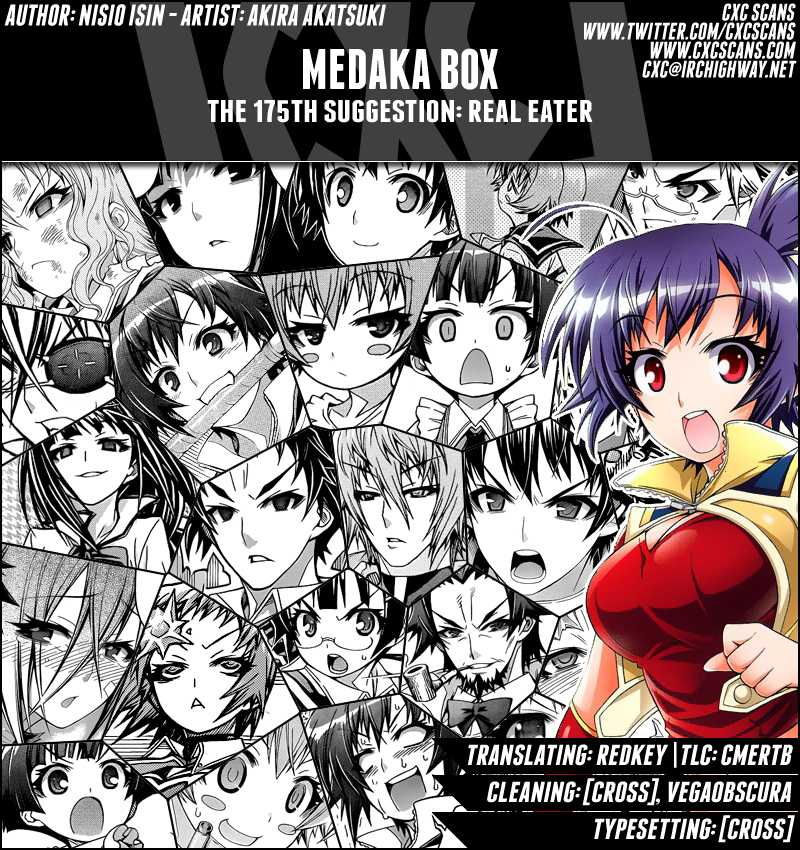 Medaka Box Chapter 175 page 1 - Chapter 175 : The 175th Suggestion - Real Eater