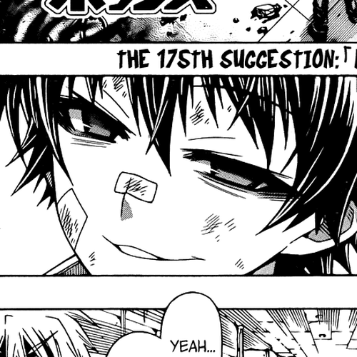 Medaka Box Chapter 175 : The 175th Suggestion - Real Eater cover