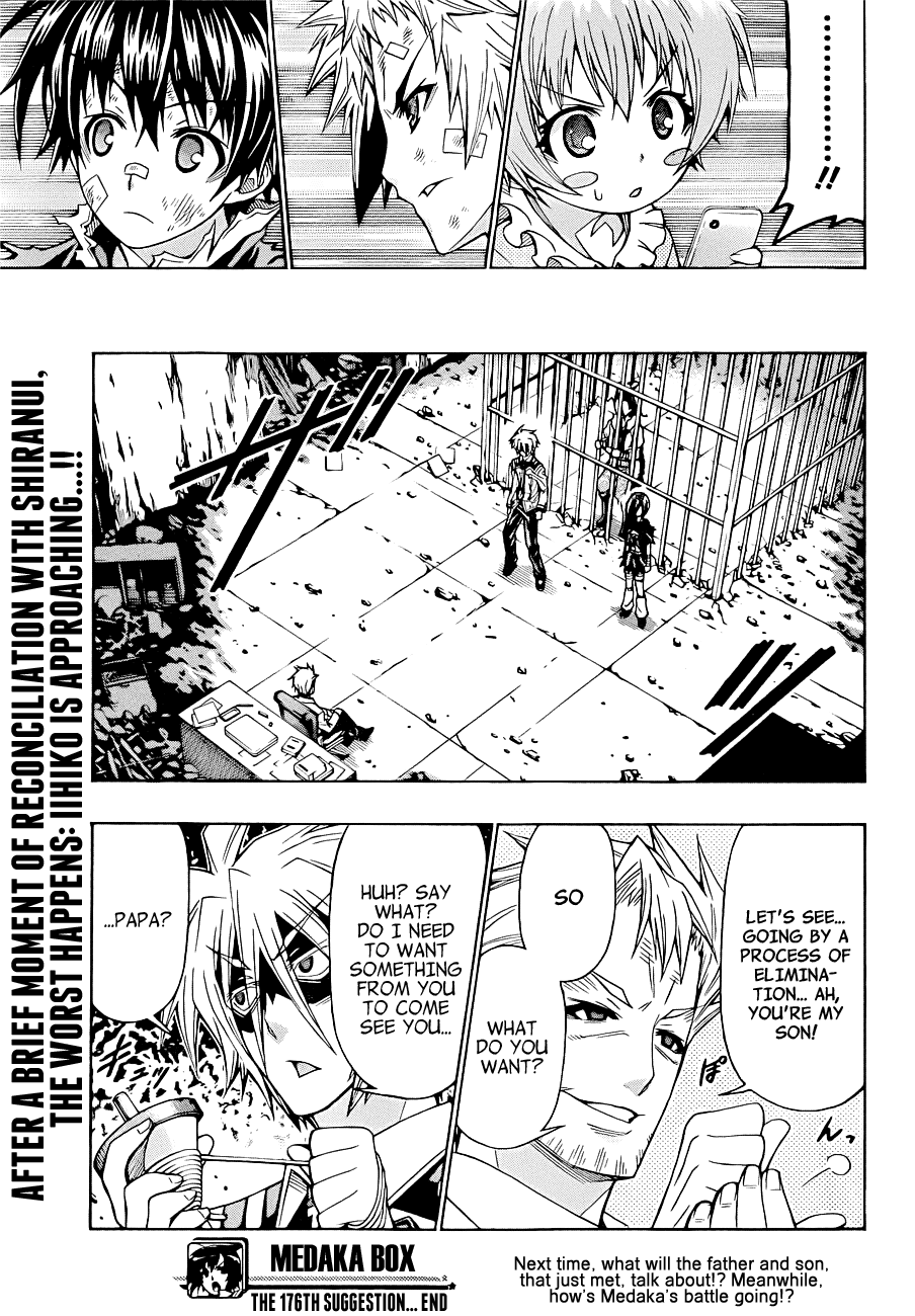 Medaka Box Chapter 176 page 20 - Chapter 176 : The 176th Suggestion - You're Forgiven