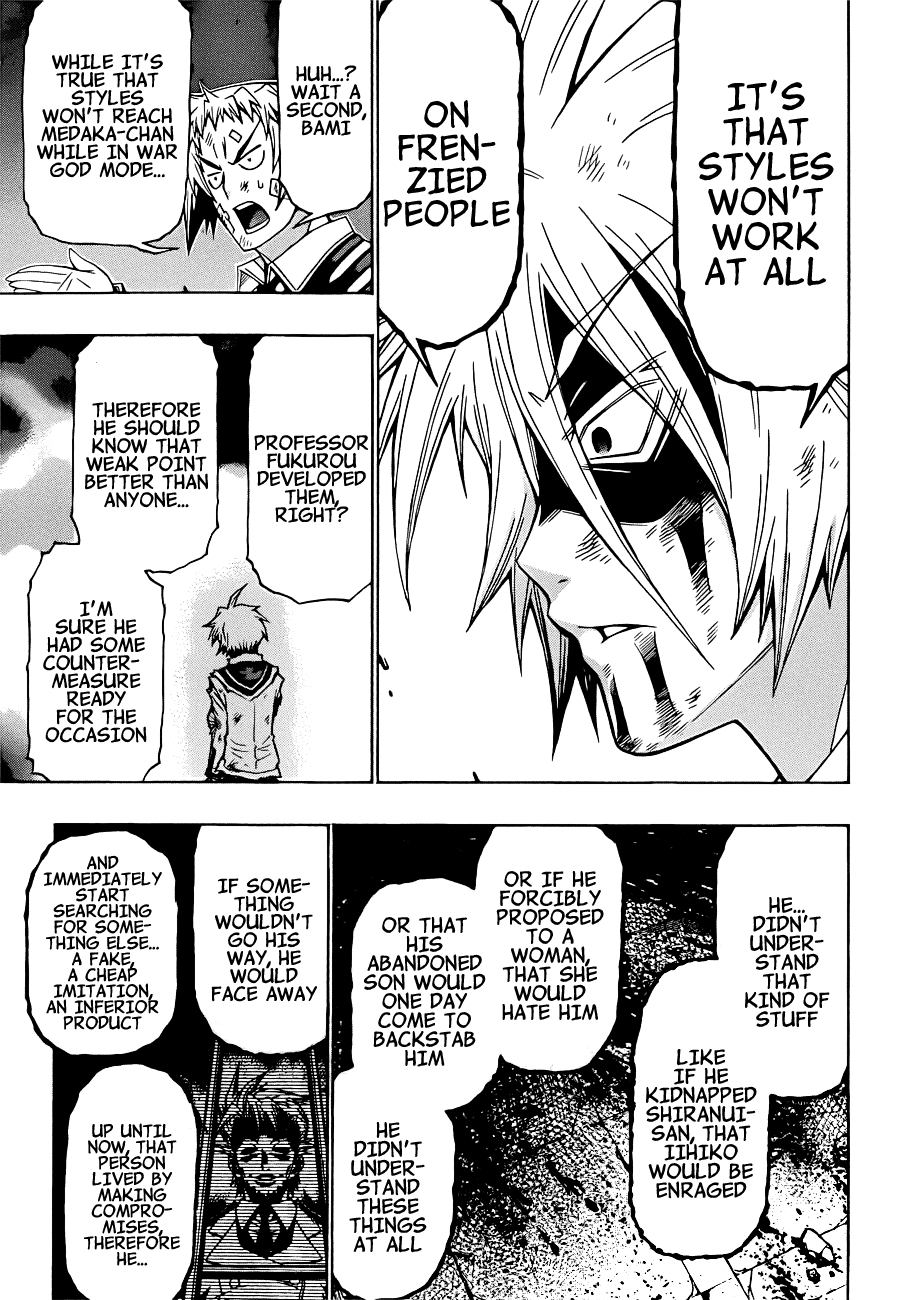 Medaka Box Chapter 177 page 18 - Chapter 177 : The 177th Suggestion - Up Until Now, That Guy