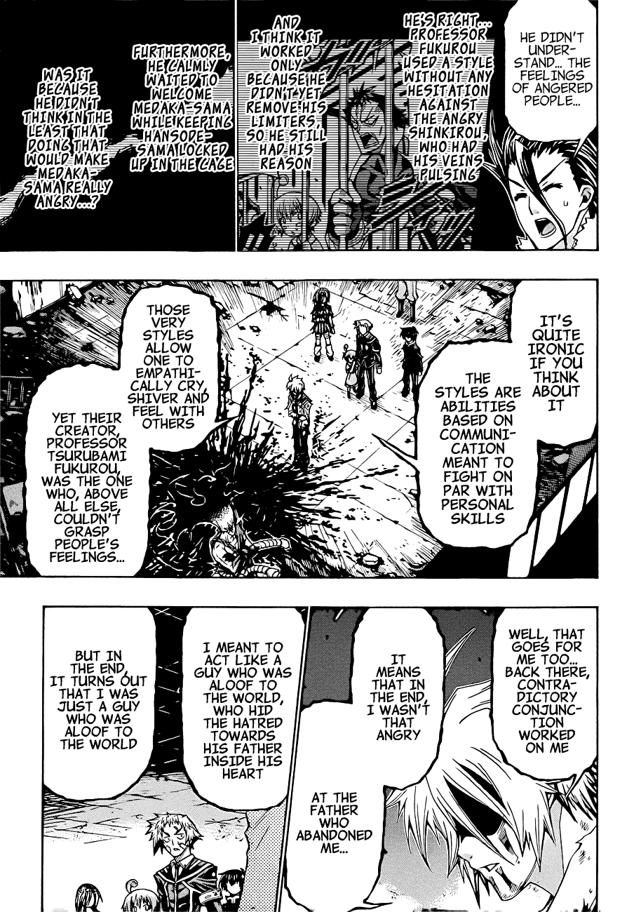 Medaka Box Chapter 177 page 20 - Chapter 177 : The 177th Suggestion - Up Until Now, That Guy