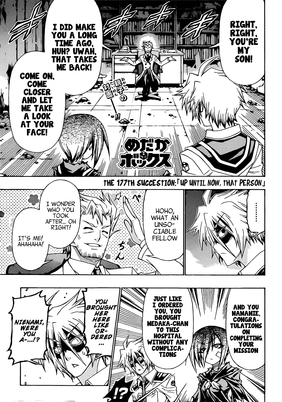 Medaka Box Chapter 177 page 4 - Chapter 177 : The 177th Suggestion - Up Until Now, That Guy