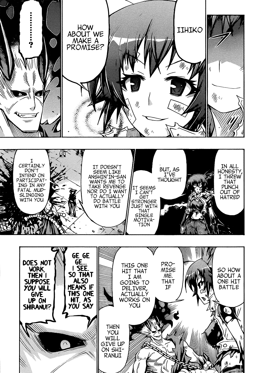 Medaka Box Chapter 178 page 11 - Chapter 178 : The 178th Suggestion - I cannot promise that